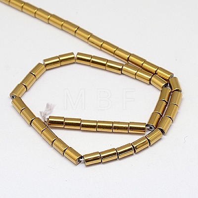 Electroplate Non-magnetic Synthetic Hematite Beads Strands G-J162-A-02-1