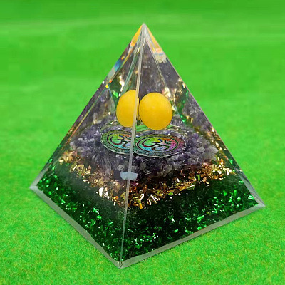 Orgonite Pyramid Resin Energy Generators PW-WGF1BDE-01-1