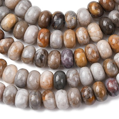 Natural Gobi Agate Beads Strands G-F668-07-A-1