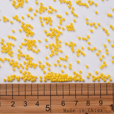 11/0 Grade A Baking Paint Glass Seed Beads X-SEED-N001-A-1002-1
