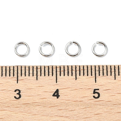 SHEGRACE 30G Brass Saw Cut Open Jump Rings XGRPCN936-238P-1