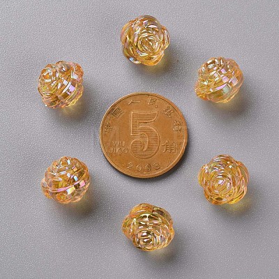 Transparent Acrylic Beads TACR-S154-33C-919-1