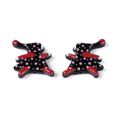 Printed Opaque Resin Beads RESI-N043-21-1