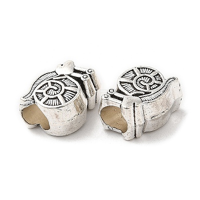 Tibetan Style Alloy European Beads PALLOY-I220-03AS-1