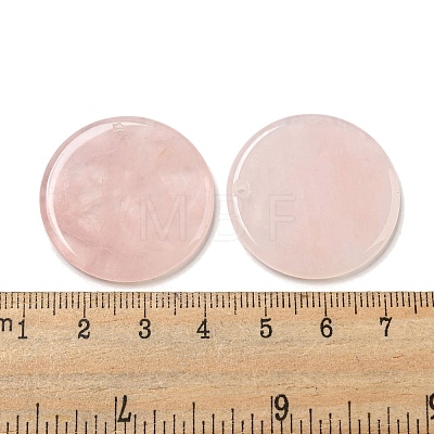 Natural Rose Quartz Pendants G-B071-01G-1