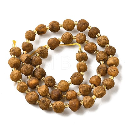 Raw Rough Natural Amber Beads Strands G-U023-D01-1