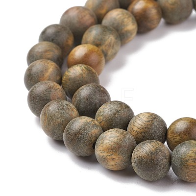 Natural Sandalwood Beads WOOD-F008-02F-1
