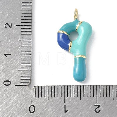 Brass Enamel Pendants KK-E093-03G-P-01-1