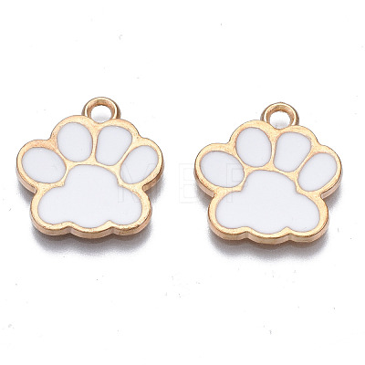 Alloy Enamel Pendants X-ENAM-T016-22LG-B-RS-1