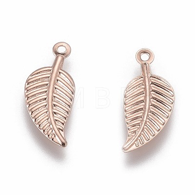 304 Stainless Steel Charms LS-X-STAS-H436-54RG-1