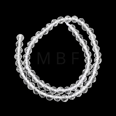 Natural Quartz Crystal Beads Strands G-H336-A11-02-1
