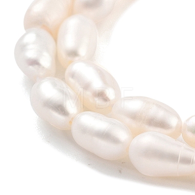 Natural Cultured Freshwater Pearl Beads Strands PEAR-P062-04B-1