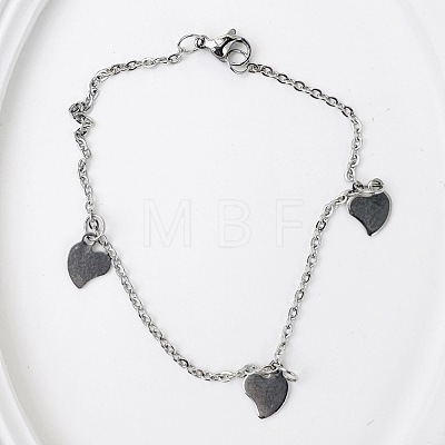 Bohemian Style Stainless Steel Charm Bracelets QO5995-3-1