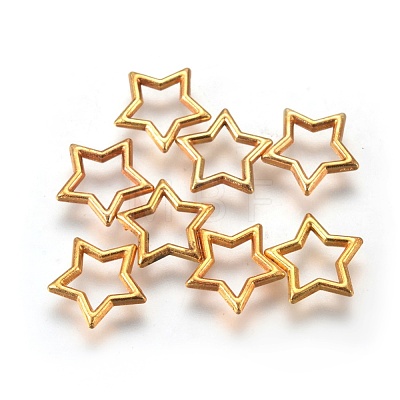 Zinc Alloy Links PALLOY-WH0036-21G-1