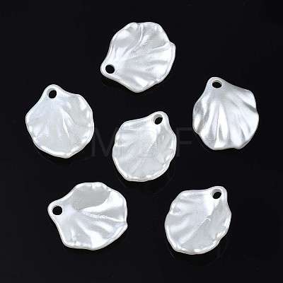 Acrylic Imitation Pearl Pendants OACR-N134-005-1