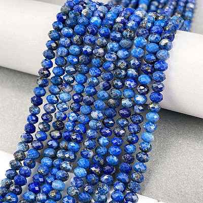 Natural Lapis Lazuli Beads Strands G-L587-B04-02-1