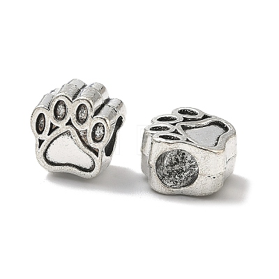 Alloy European Beads X-PALLOY-S079-048AS-1