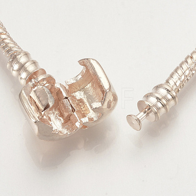 Brass European Style Bracelet Making X-PPJ-Q001-01E-1