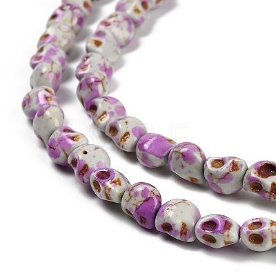 Synthetic Turquoise Beads Strands TURQ-F019-02C-1
