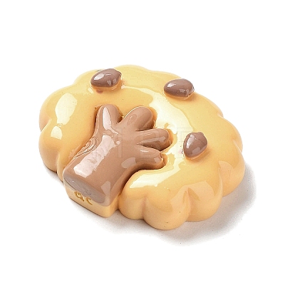 Autumn Theme Opaque Resin Cabochons LS-CRES-A055-01C-1