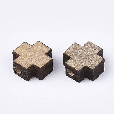 Natural Wooden Beads WOOD-S050-42B-02-1