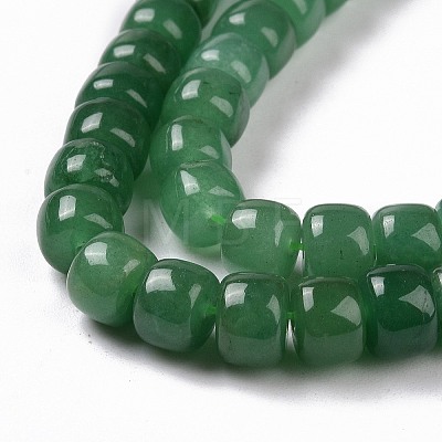 Dyed & Heated Natural White Jade Beads Strands G-G990-C03-1