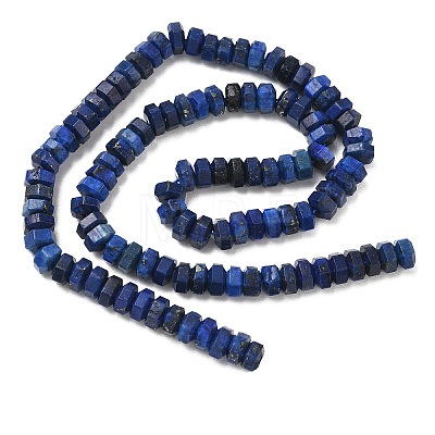Dyed Natural Lapis Lazuli Beads Strands G-G317-A24-3x6mm-1