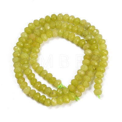 Natural White Jade Beads Strands G-Z069-01T-1