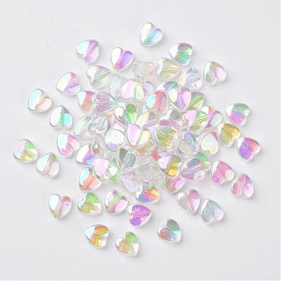 Transparent Acrylic Beads PL539-822-1