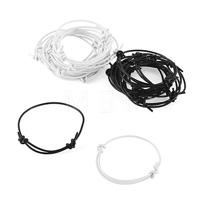 24Pcs 2 Styles Cowhide Leather Cord Bracelets Making BJEW-TAC0074-1