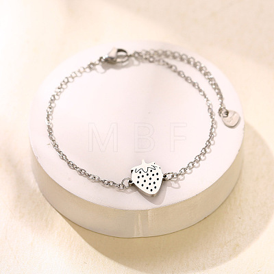 304 Stainless Steel Link Bracelets WG91709-08-1