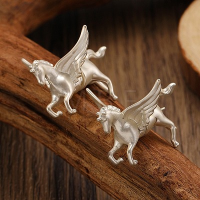 Brass Stud Earrings FS-WGAD0DB-01-1