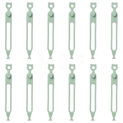 12Pcs Silicone Flexible Cord Organizer FIND-FS0005-33F-1
