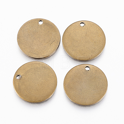 304 Stainless Steel Charms STAS-E145-03D-AG-1