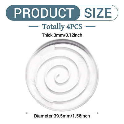 Silicone Furniture Foot Pad AJEW-TADJ0002-007B-01-1