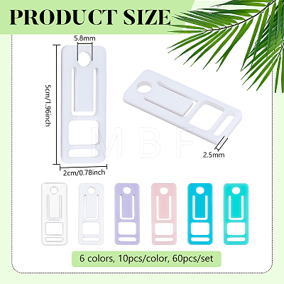 2 Bags Acrylic Floss Bobbin AJEW-PH0008-67-1