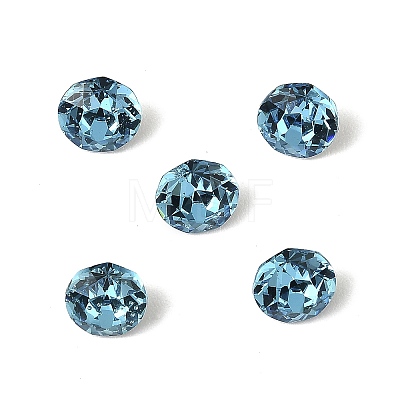 Glass Rhinestone Cabochons GLAA-A018-6mm-202-1