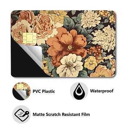 Rectangle PVC Plastic Waterproof Card Stickers DIY-WH0432-174-1