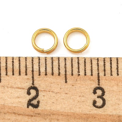 Brass Split Rings KK-N254-41G-1