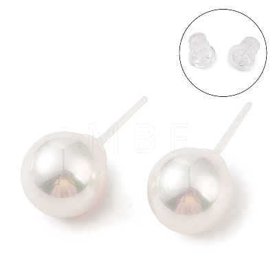 Hypoallergenic Bioceramics Zirconia Ceramic Stud Earrings EJEW-C111-13A-1