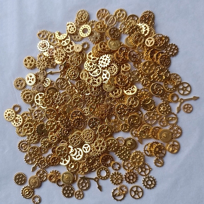 Zinc Alloy  Open Back Bezel Cabochons PALLOY-WH0072-82G-RS-1