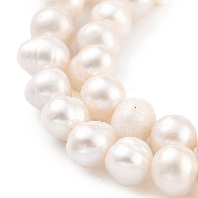 Natural Cultured Freshwater Pearl Beads Strands PEAR-C003-12F-1