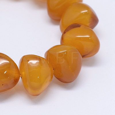 Resin Imitation Amber Beads Stretch Bracelets BJEW-E337-11-1