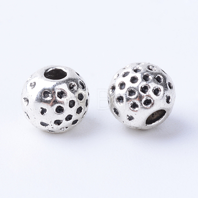 Tibetan Style Alloy Spacer Beads LS-X-TIBE-Q063-66AS-RS-1