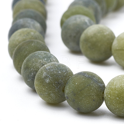 Natural Xinyi Jade/Chinese Southern Jade Beads Strands G-T106-071-1