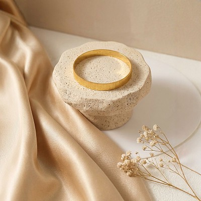 Brass Striped Bangles for Women WG1B245-01-1