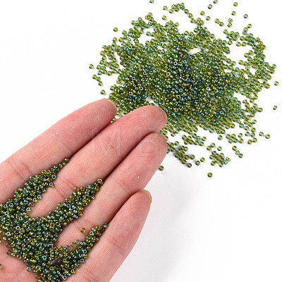 12/0 Grade A Round Glass Seed Beads X-SEED-Q010-F555-1