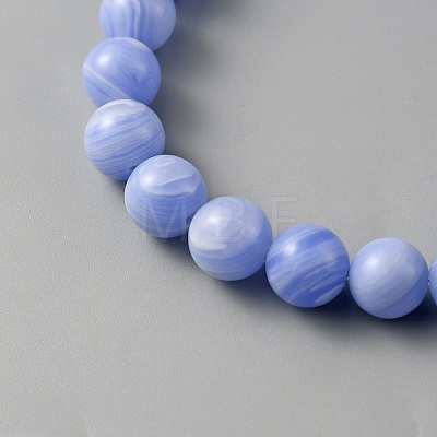 Natural Blue Lace Agate Beads Strands G-WH0016-42B-1