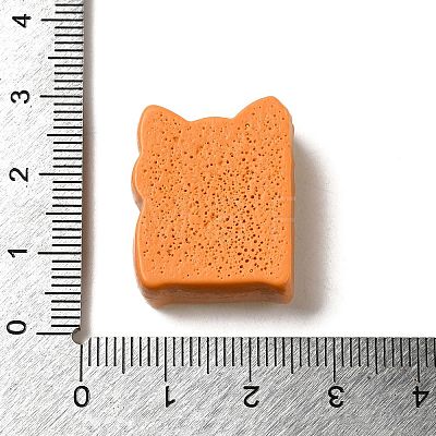 Resin Imitation Animal Bread Decoden Cabochons RESI-U0003-01H-1