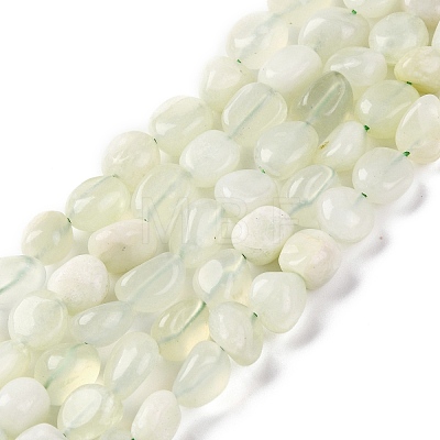 Natural New Jade Beads Strands X-G-G146-A27-01-1